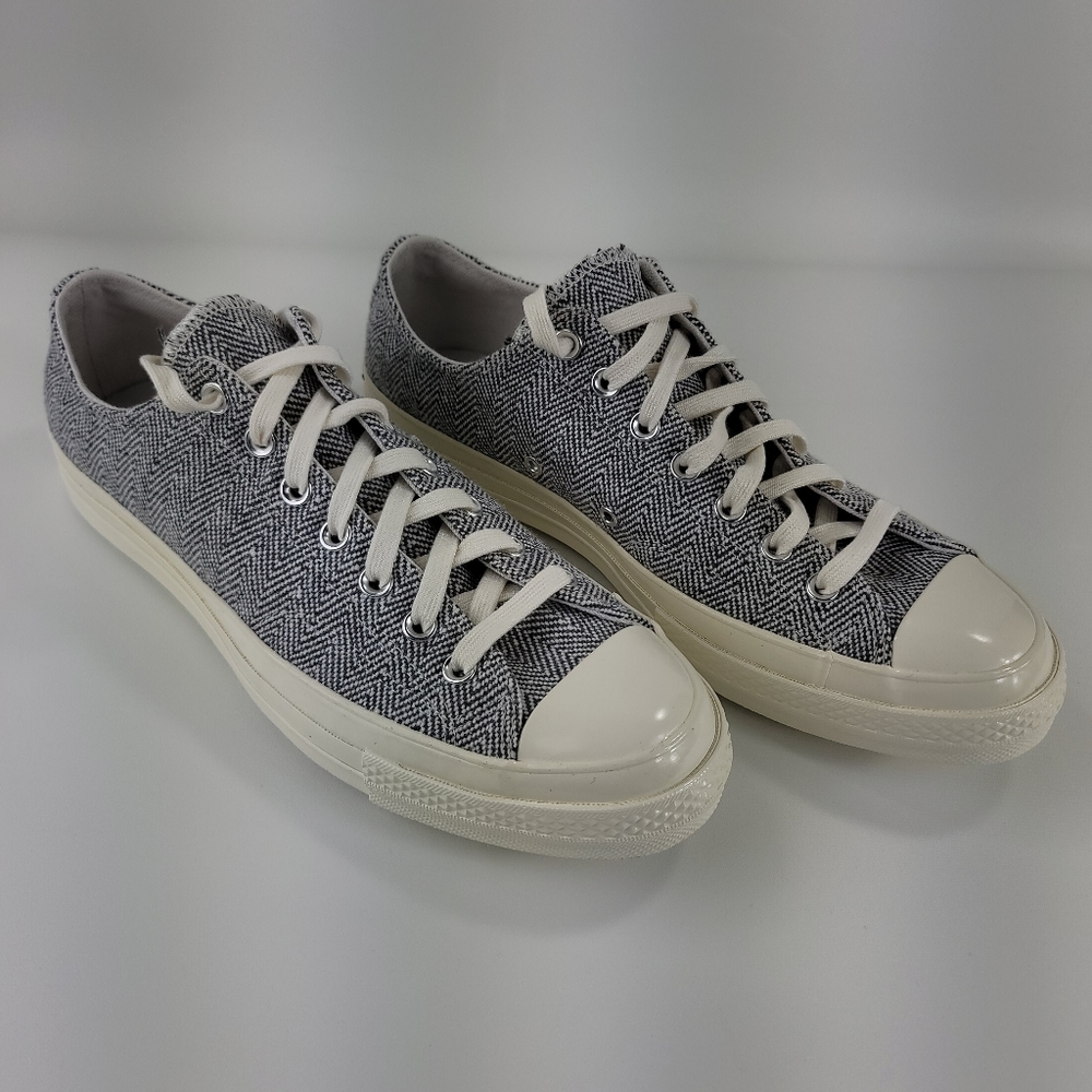 New CONVERSE Mens CHUCK 70 RENEW COTTON BLACK 1667